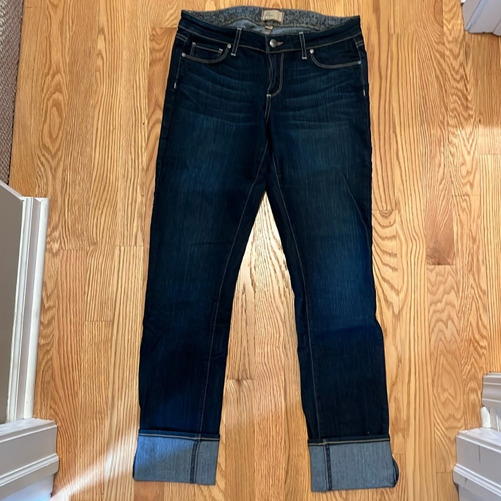 Paige straight leg jean